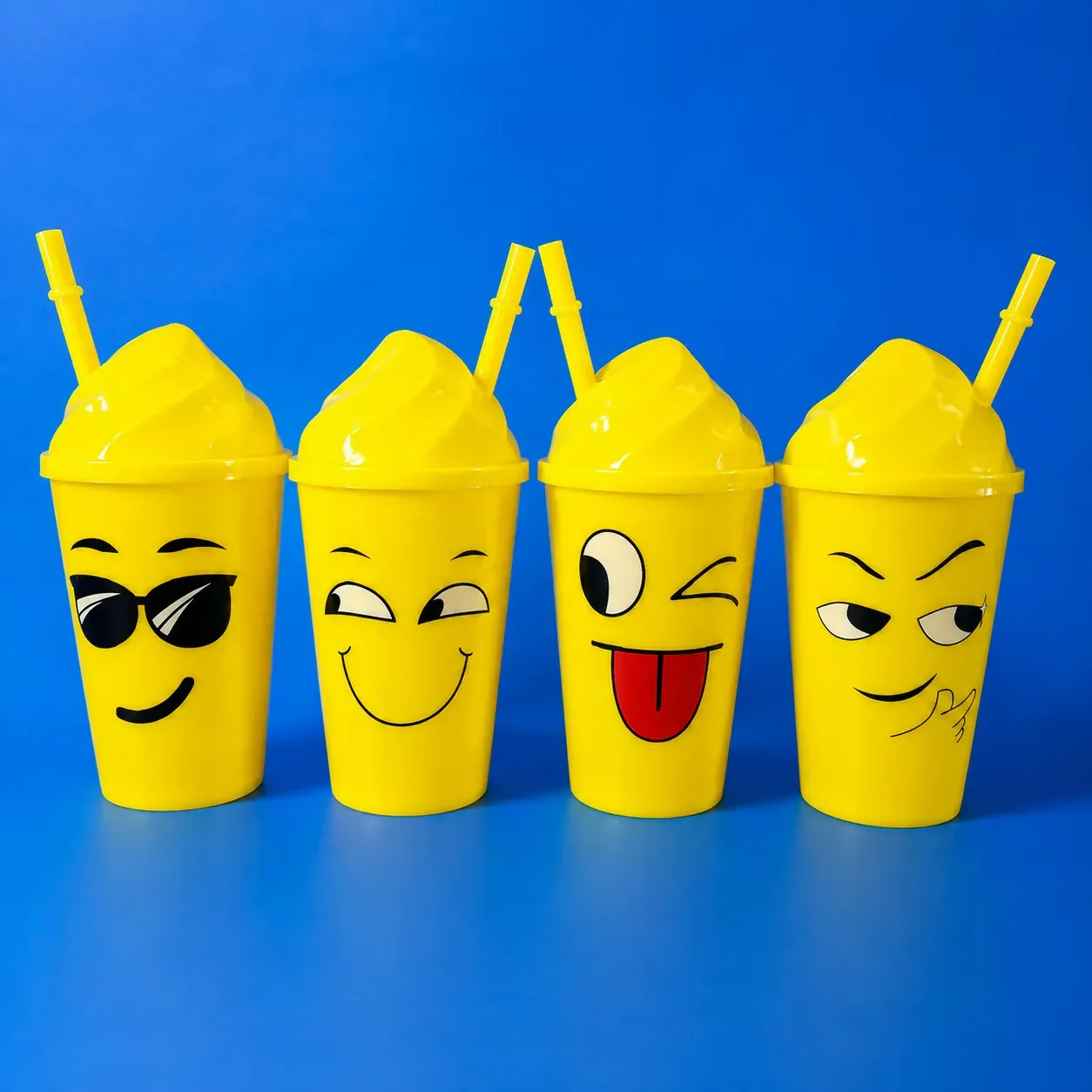 Emoji Sipper Cup – Kids Drinkware with Spill-Proof Lid - Detailed Feature View 4