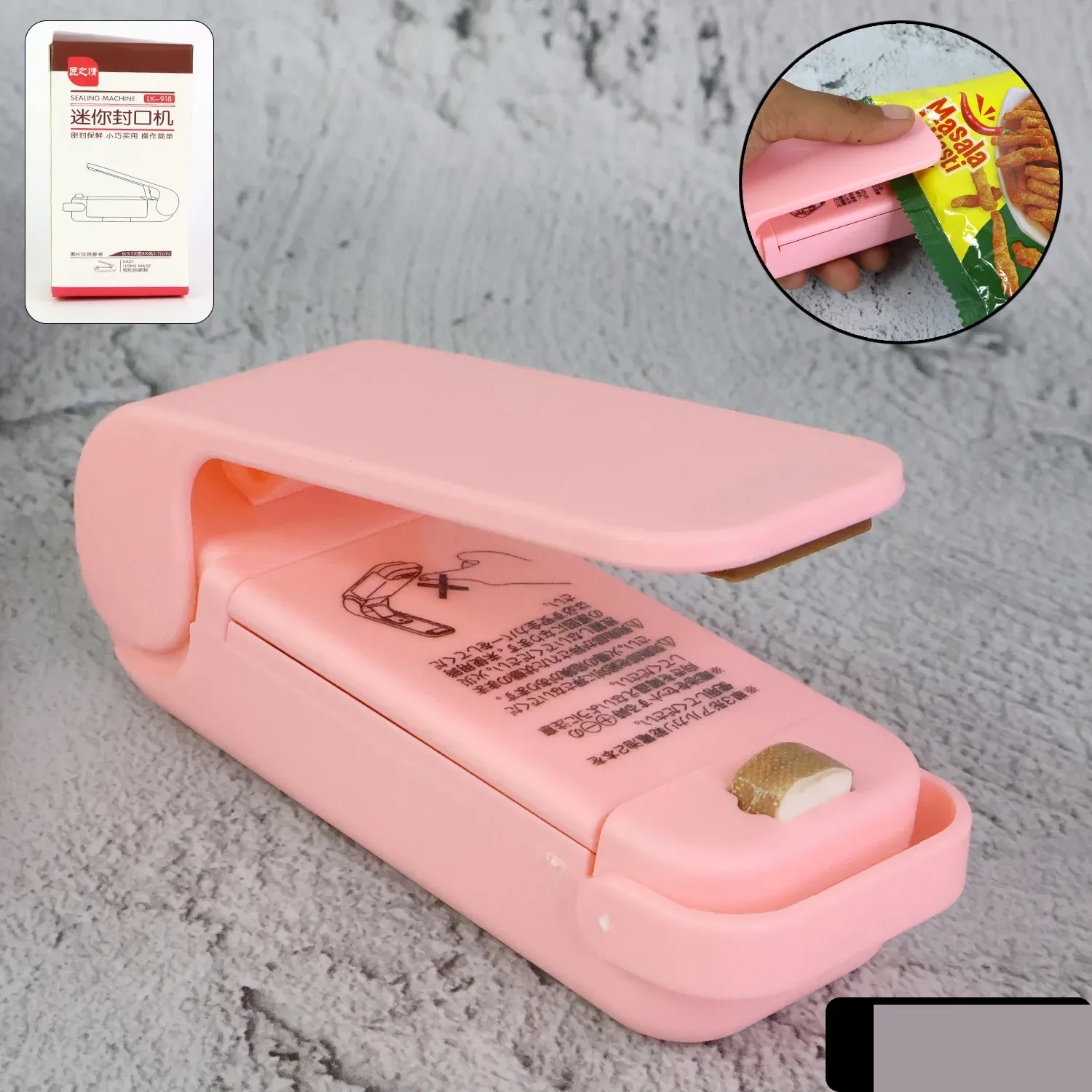 Premium Mini Plastic Bag Sealer – Portable Heat Sealing Machine, Battery Operated - Buy Online at Alikart