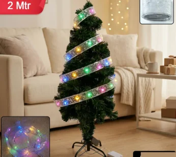 Multicolor LED Ribbon Light Strip 2 Mtr – Festive & Flexible