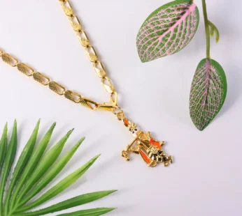 Lord Krishna Pendant with Chain – Eternal Divine Charm Necklace