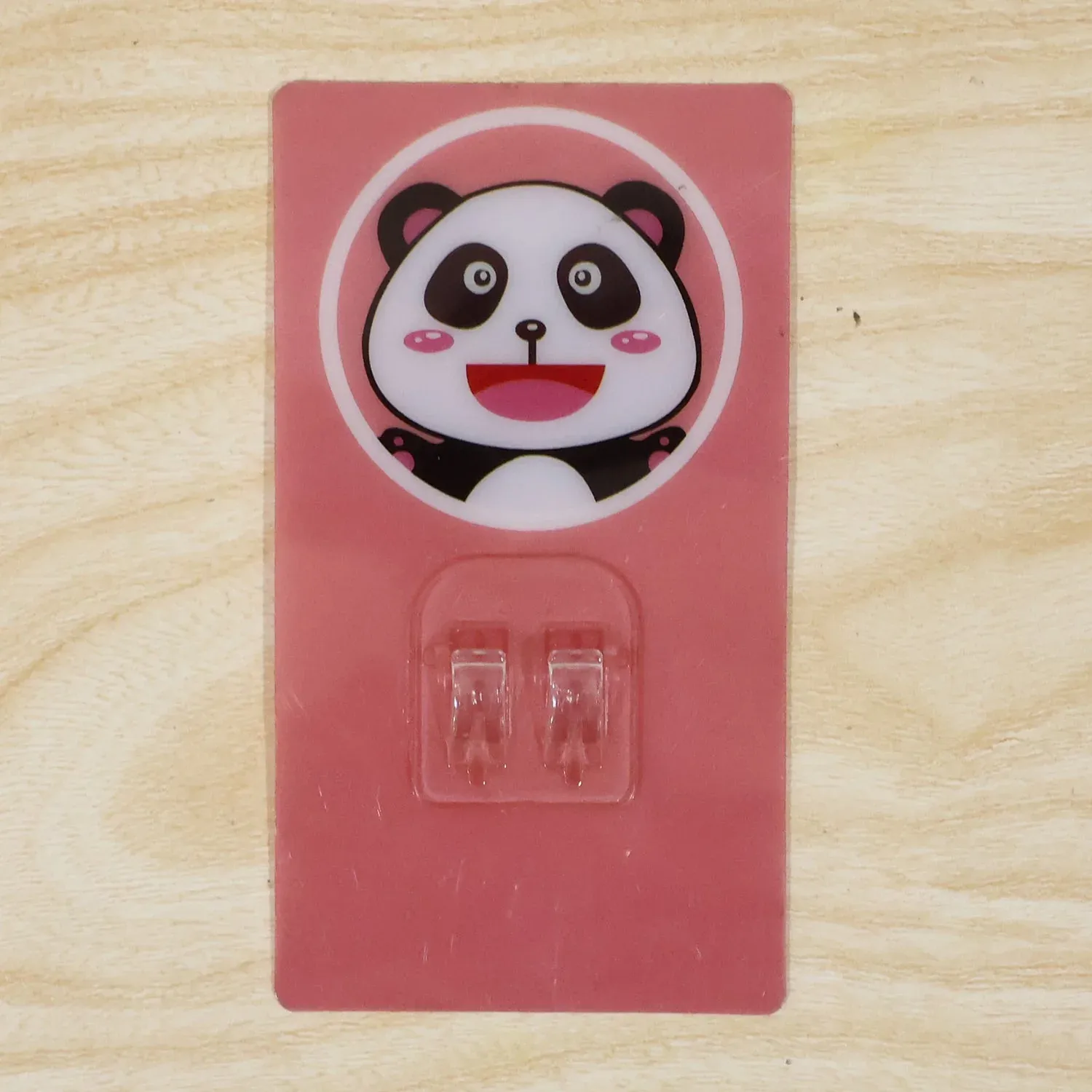 Cartoon Adhesive Plastic Wall Hook - Strong Hold, No Drilling (1 Pc) - Detailed Feature View 8