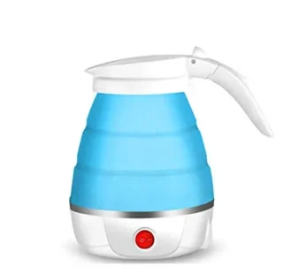 Silicone Foldable Collapsible Electric Water Kettle Camping Boiler
