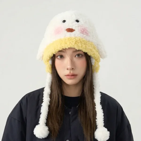 All-Season Woolen & Lightweight Fashion Cap – 1 Pc Mix Design