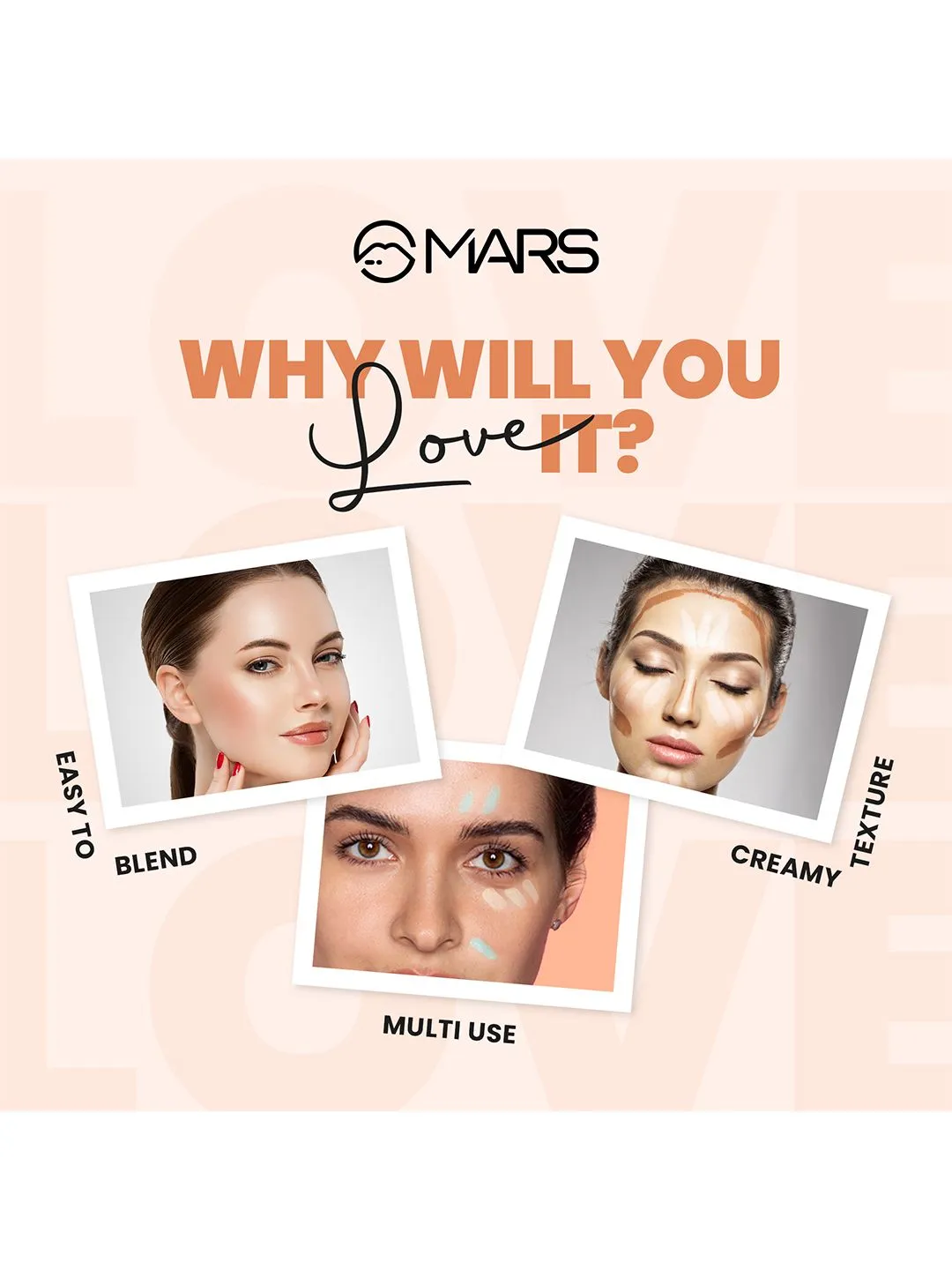 MARS Cover Rangers Concealer Color Corrector Contour Palette 24gm -02 - Detailed Feature View 2