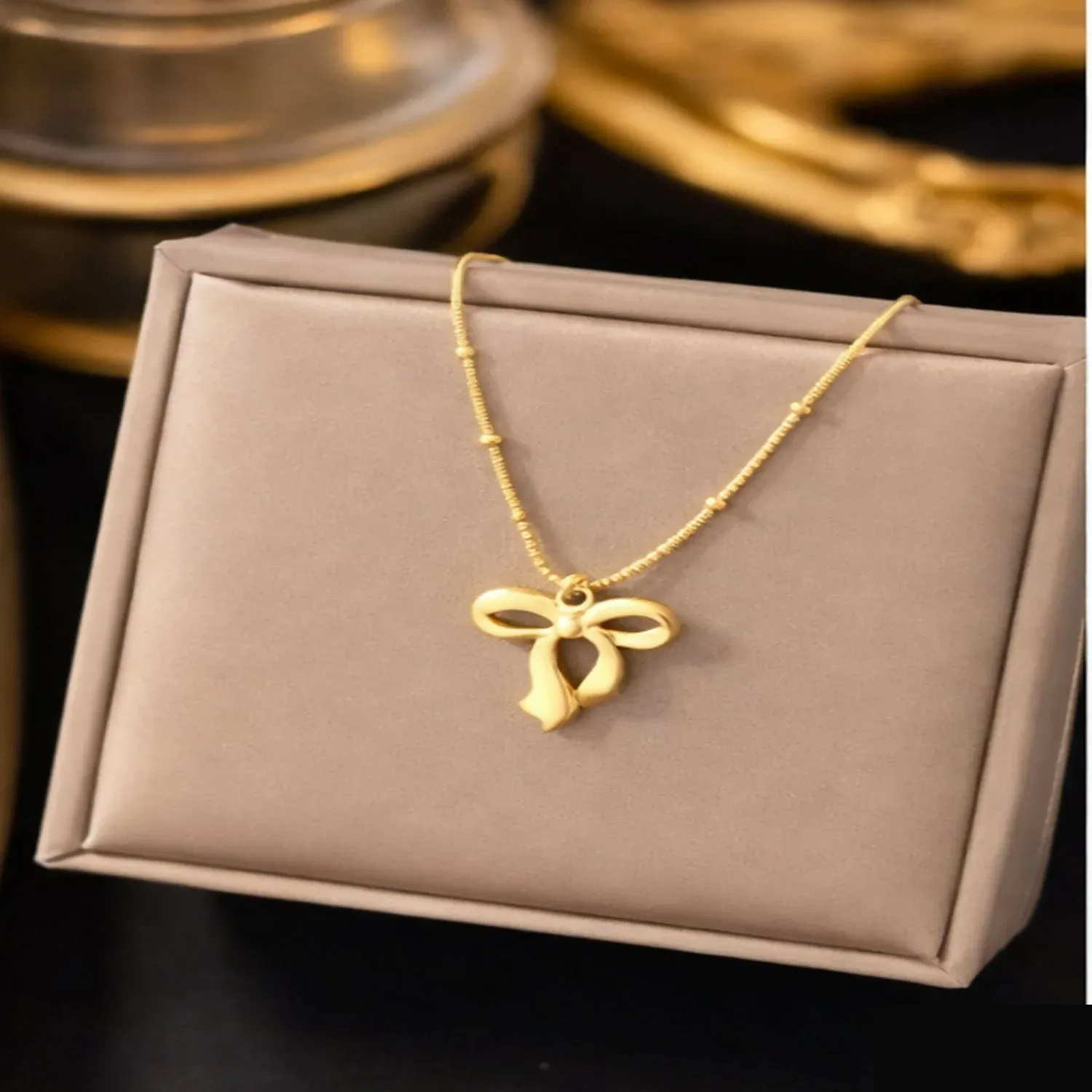 Pendant Necklace for Women | Minimalist Chain Necklace | Stylish Daily Wear Jewelry - Detailed Feature View 5