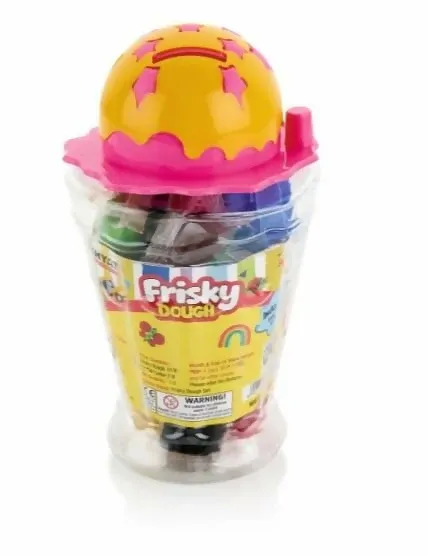 Khyati Frisky Dough 12 Color Set in Ice-Cream Cup Container - Detailed Feature View 6