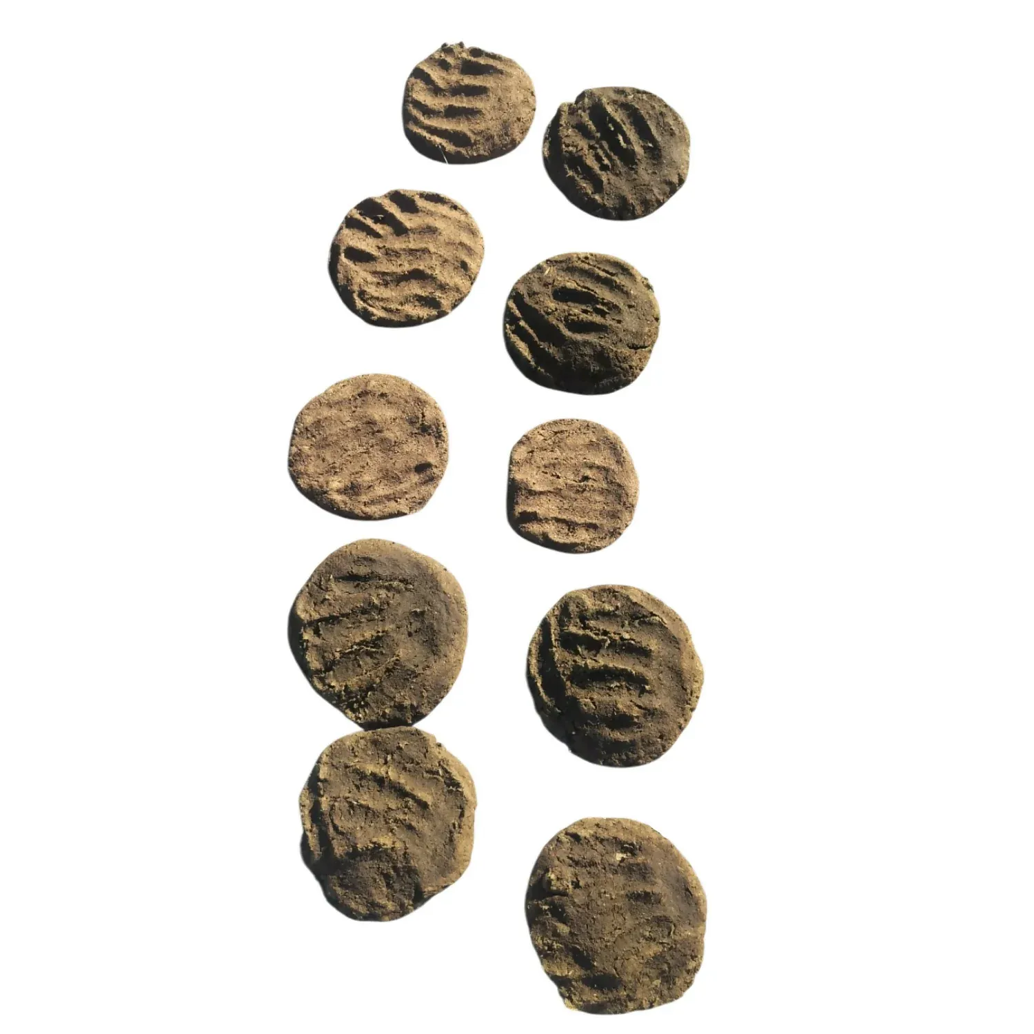 Cow Dung Cakes for Havan Puja Sambrani Dhoop Uple Ritual Use (1 kG) - Detailed Feature View 4