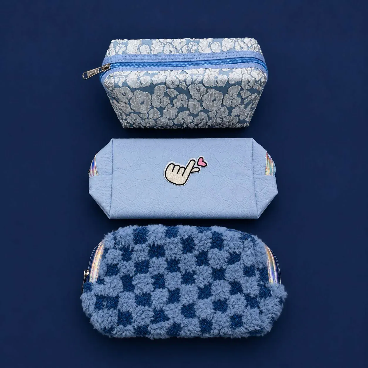 Premium Multipurpose Cosmetic & Stationery Organizer Pouch - Detailed Feature View 4