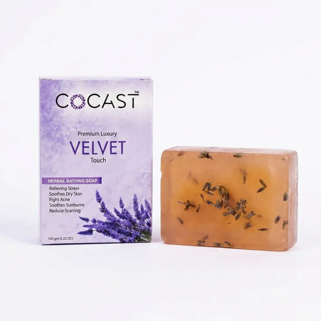 COCAST Premium Luxury Velvet Touch Herbal Bathing Soap (100gm) - Detailed Feature View 4