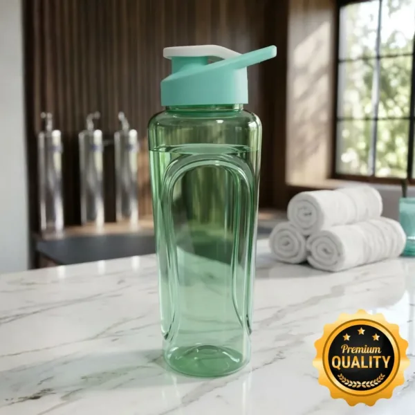 Leakproof 1L Gym Water Bottle – Spill-Free, Durable & Portable