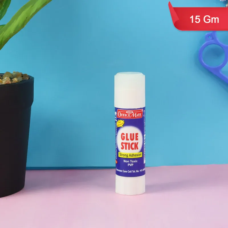 Glue Stick 15g – Strong Adhesion & Non-Toxic for Smooth Application