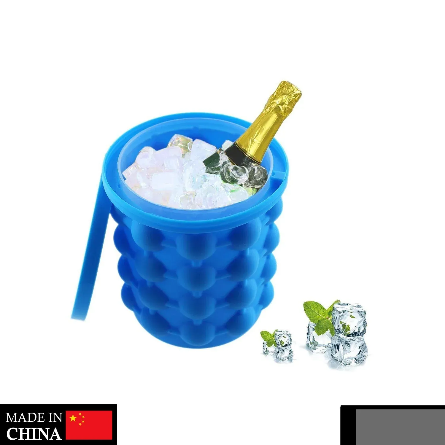Premium Silicone Ice Cube Maker – Airtight & Space-Saving | ChillPour - Buy Online at Alikart