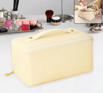 Travel Makeup Organizer – Waterproof Compact Cosmetic Pouch