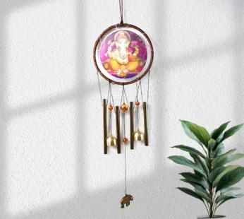 Lord Ganesh Wind Chimes – Soothing Outdoor Garden Decor