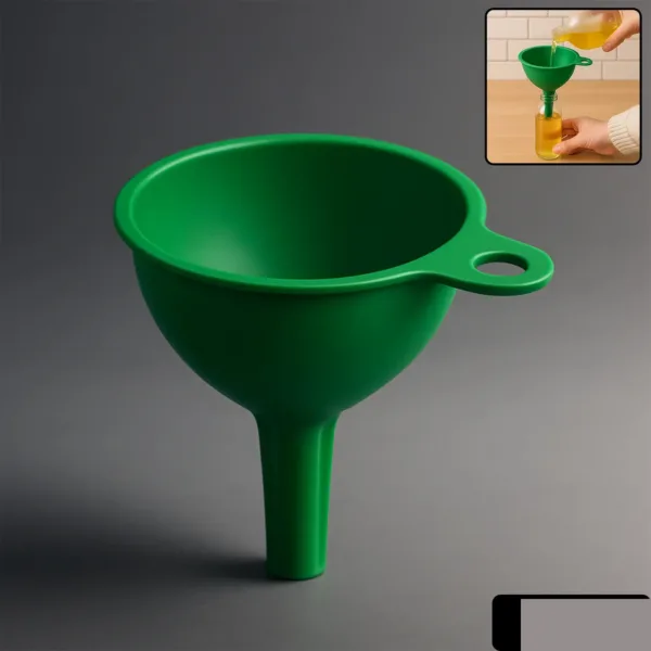 Silicone Funnel – Food-Grade, Spill-Proof Kitchen Aid