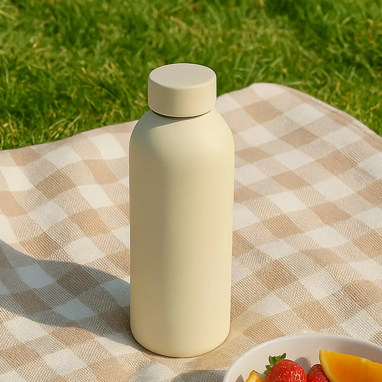 Premium Stainless Steel Vacuum-Insulated Water Bottle – 500ml Hydration - Buy Online at Alikart