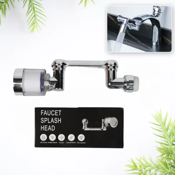 Rotating Faucet Sprayer – 1080° Swivel & Dual Flow | Bathora