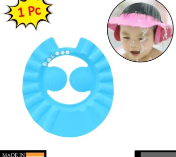 Adjustable Baby Shower Cap – Soft & Safe Eye Protection | Mini Bubbles