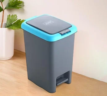 Push N Pedal Dust Bin – Hands-Free 6.5 Liter Space-Saver