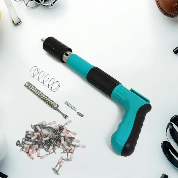 Manual Steel Nail Gun – Portable Wall Fastener | BoltForce