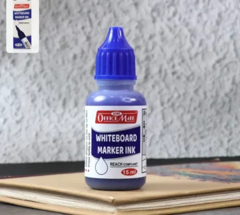 Whiteboard Marker Ink Blue – Smooth 15 ml Refill Bottle