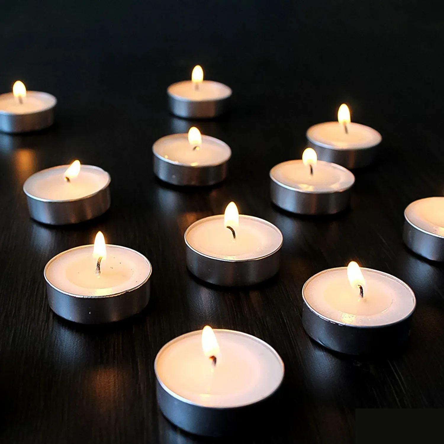Premium Smokeless Tealight Candles – 50 Pcs Set for Diwali | Indo Glow - Buy Online at Alikart