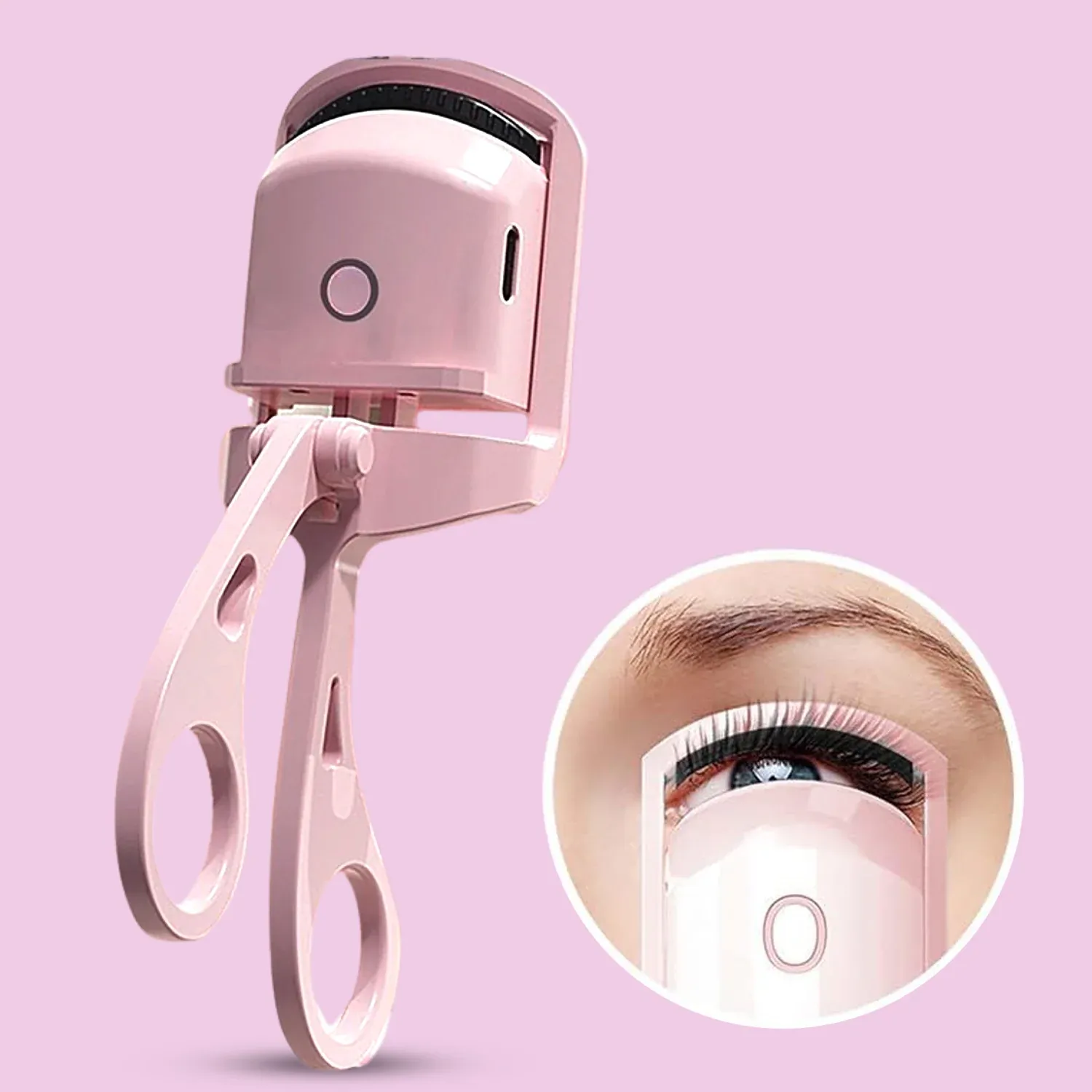 Premium Electric Heated Eyelash Curler – USB Rechargeable | BeautyBare - Buy Online at Alikart