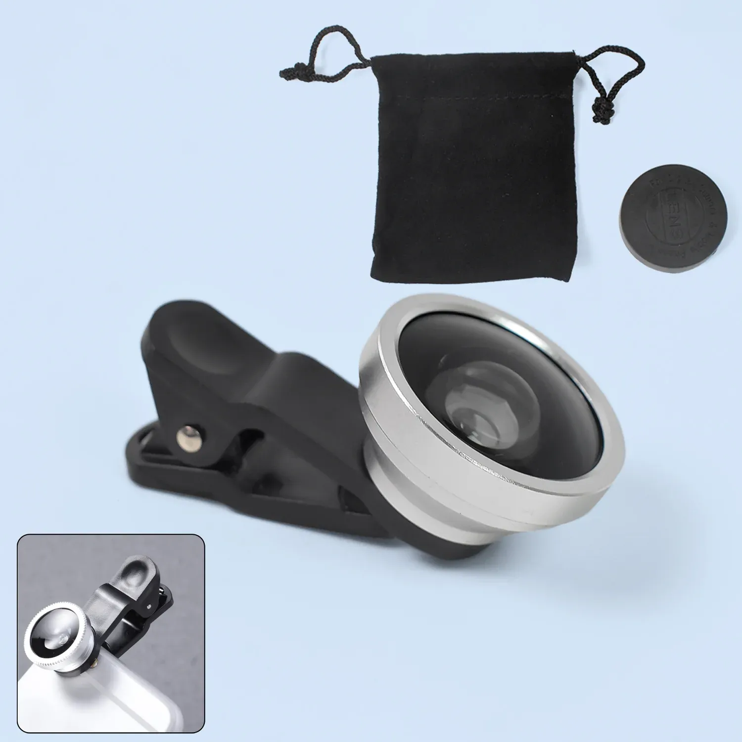 Premium Phone Camera Lens – Universal Wide Angle | Phonixio - Buy Online at Alikart