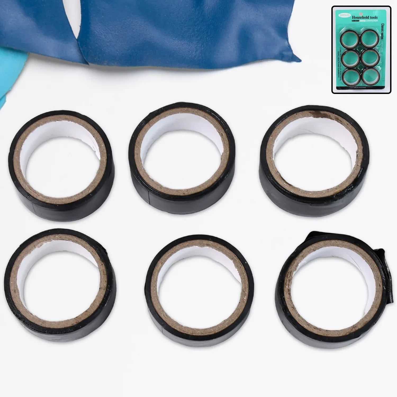 Premium General Electrical Tape – Durable PVC Insulation, 6 Rolls Set - Buy Online at Alikart