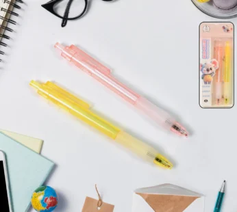 Smooth Writing Ball Pen – Black Ink, Fine Tip (2 Pc) | CustoPen
