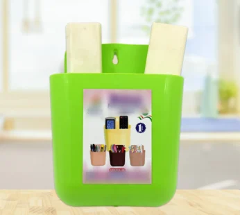 Wall Holder – 2-Section Mobile, Remote & Brush Organizer | GlimmerHome