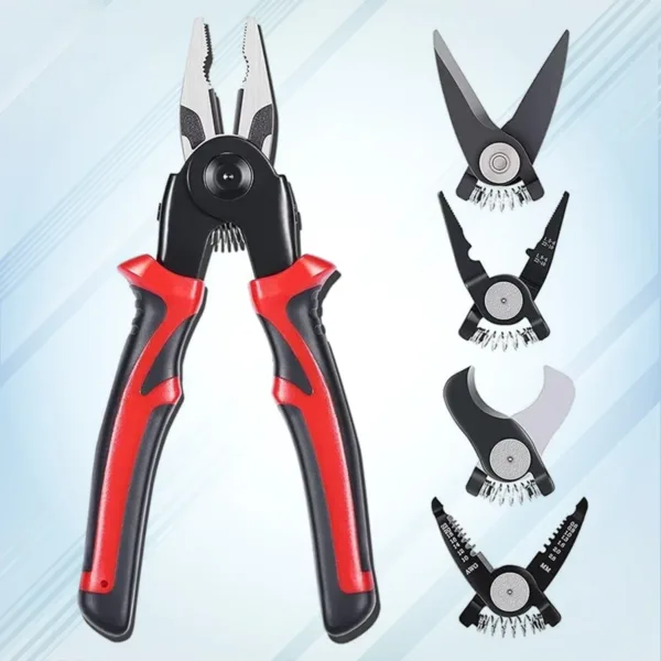 Wire Stripper Pliers Set – 5-in-1 Soft Grip Multi-Tool