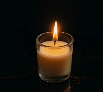 Scented Votive Candle – Sweet Dreams Soy Blend in Glass Jar