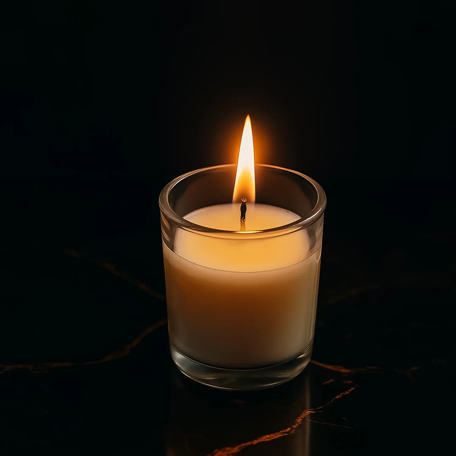 Premium Scented Votive Candle – Sweet Dreams Soy Blend in Glass Jar - Buy Online at Alikart