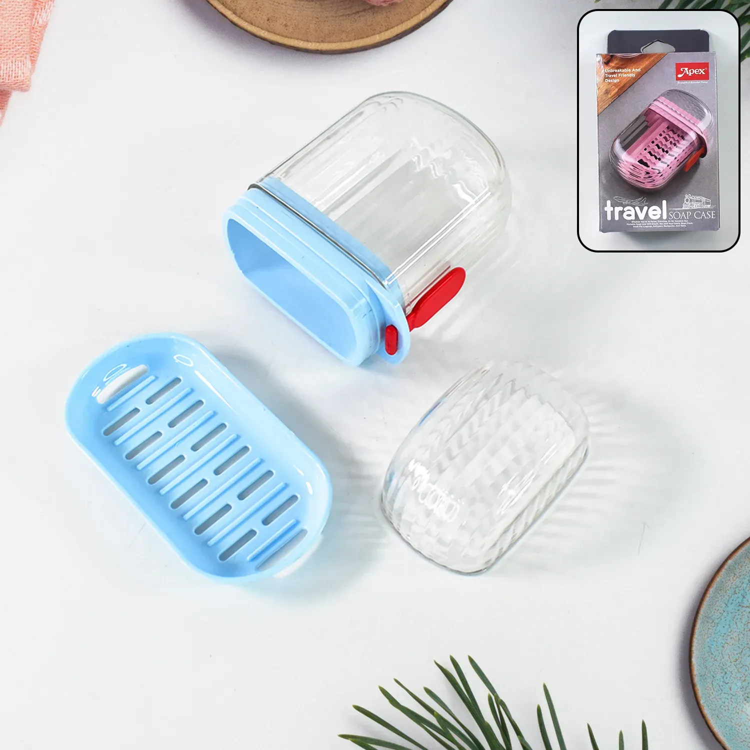 Premium Travel Soap Case – Unbreakable, Leakproof & Secure Lock - Buy Online at Alikart