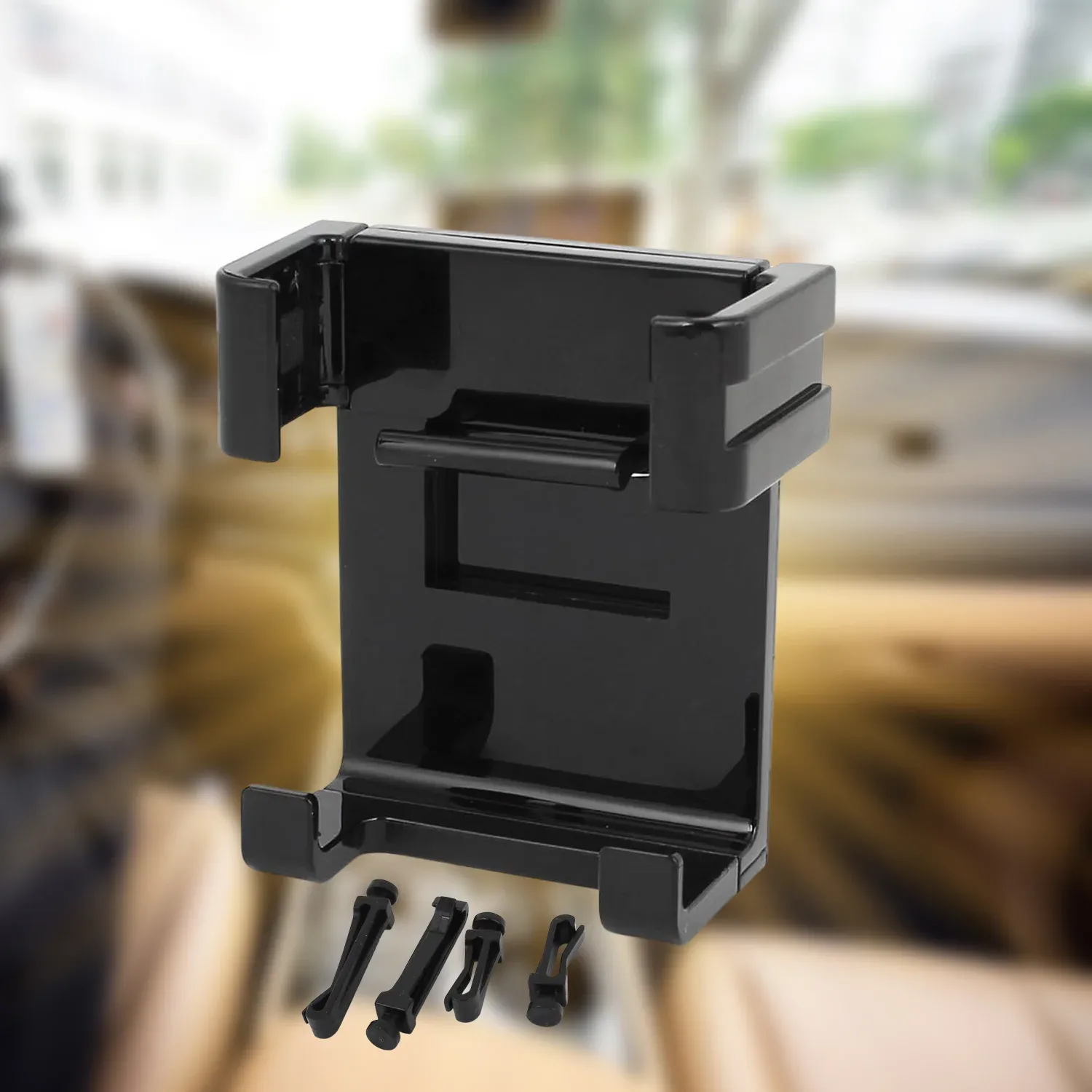 Car Mobile Holder – Secure Air Vent & Dashboard Mount | Velvet Wheels - Detailed Feature View 3