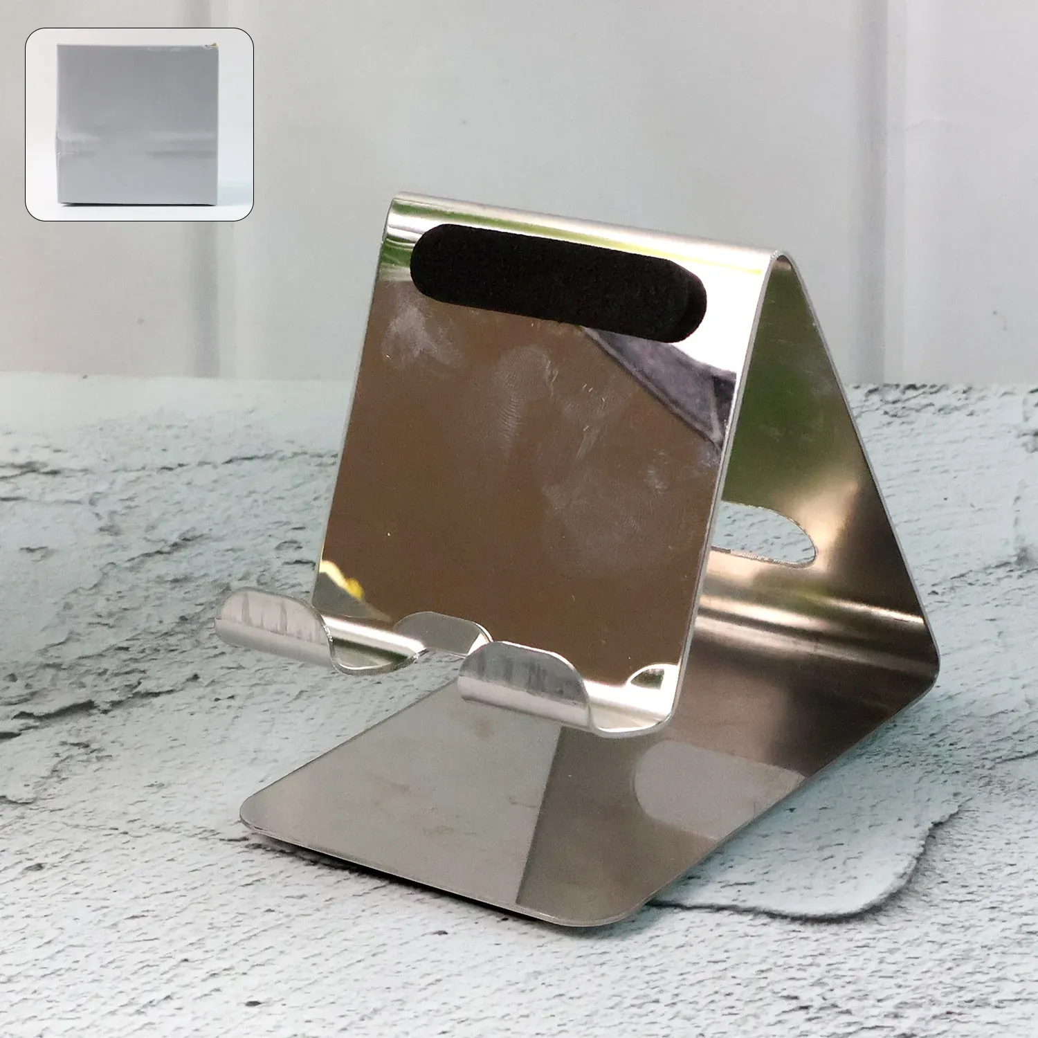 Premium Mobile & Tablet Stand Holder – Universal Stainless Steel | - Buy Online at Alikart