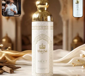 White Oud Body Spray – Long Lasting Luxury Fragrance for Men & Women