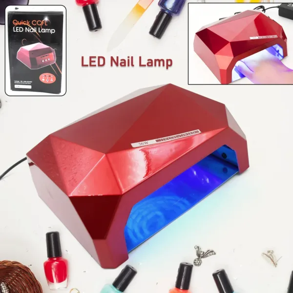 36W LED Nail Dryer – Fast UV Gel Curing Lamp | Indo Glow