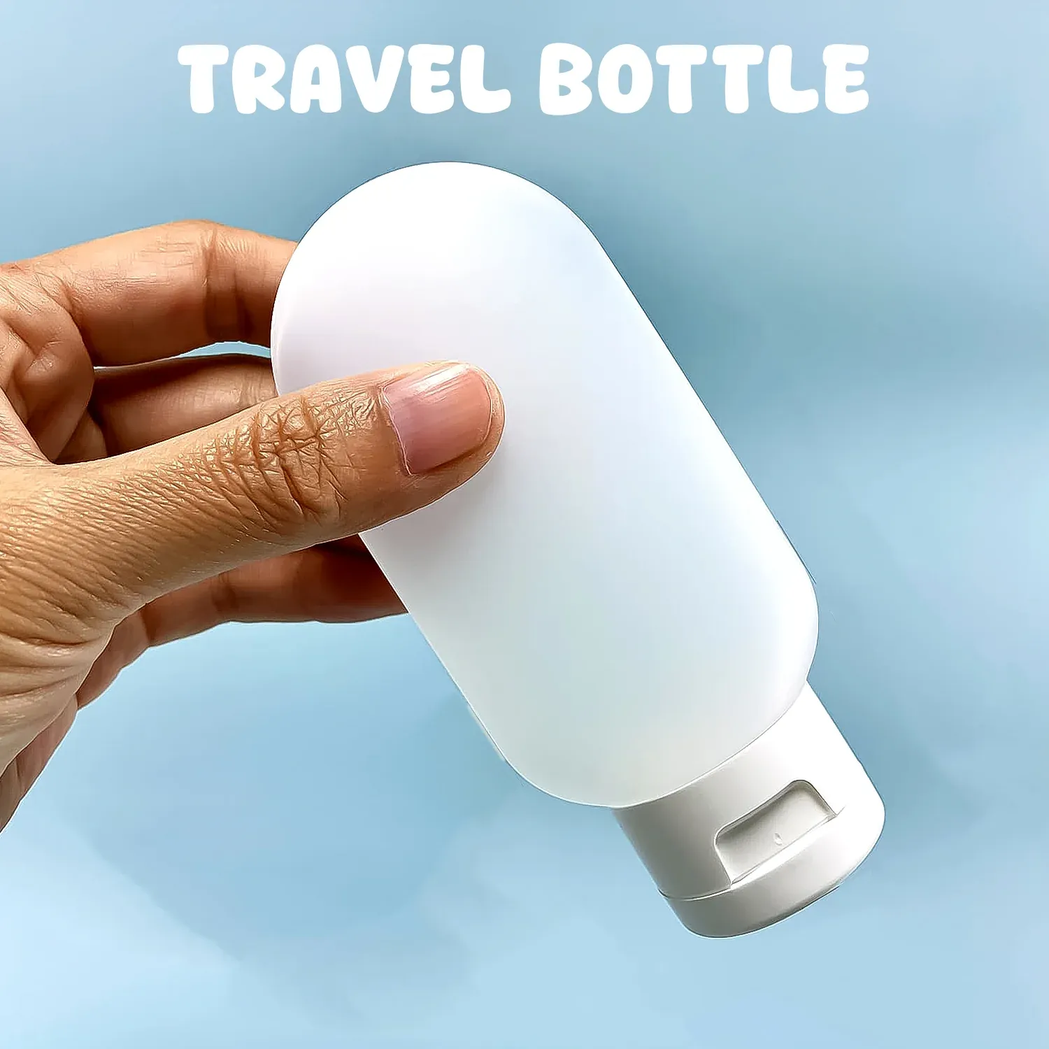 Travel Bottle – 60ml Leakproof Toiletry Container | Garden Vera - Detailed Feature View 2