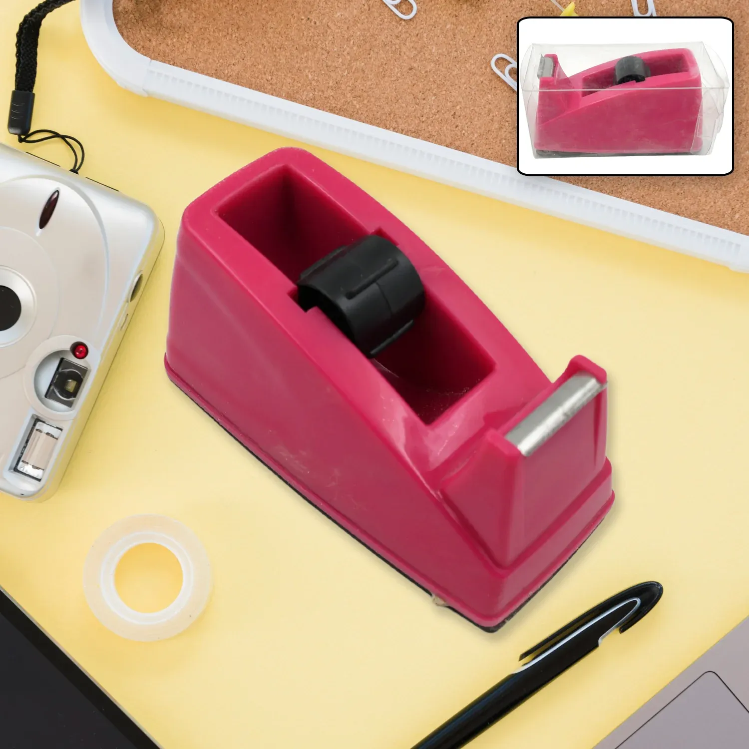 Premium Tape Dispenser – Sharp Cutter & Ergonomic Grip | VoltDesk - Buy Online at Alikart