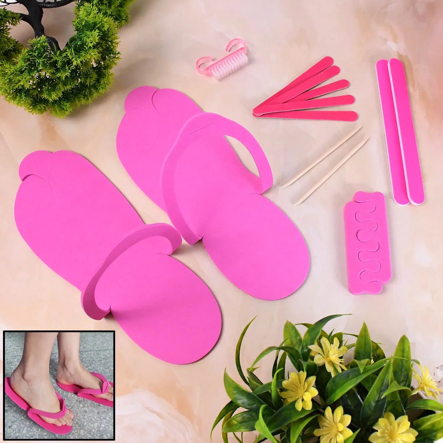 Professional Pedicure Kit – 13 Pc Foot Care Set | Velvet Wipe - Detailed Feature View 2