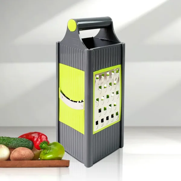 Vegetable Slicer – 4-in-1 Stainless Steel Grater | Konvex