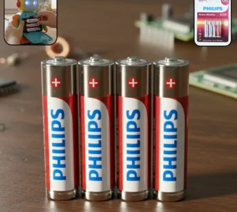 AAA Alkaline Batteries – Long-Lasting 4-Pack Power Cells