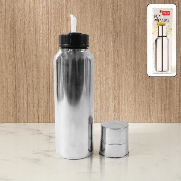 Stainless Steel Oil Pourer 750ml – Leak-Proof & Durable Design