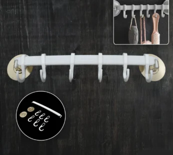 Wall-Mounted Towel Hanger – No-Drill Adhesive Rack | Mini Bubbles