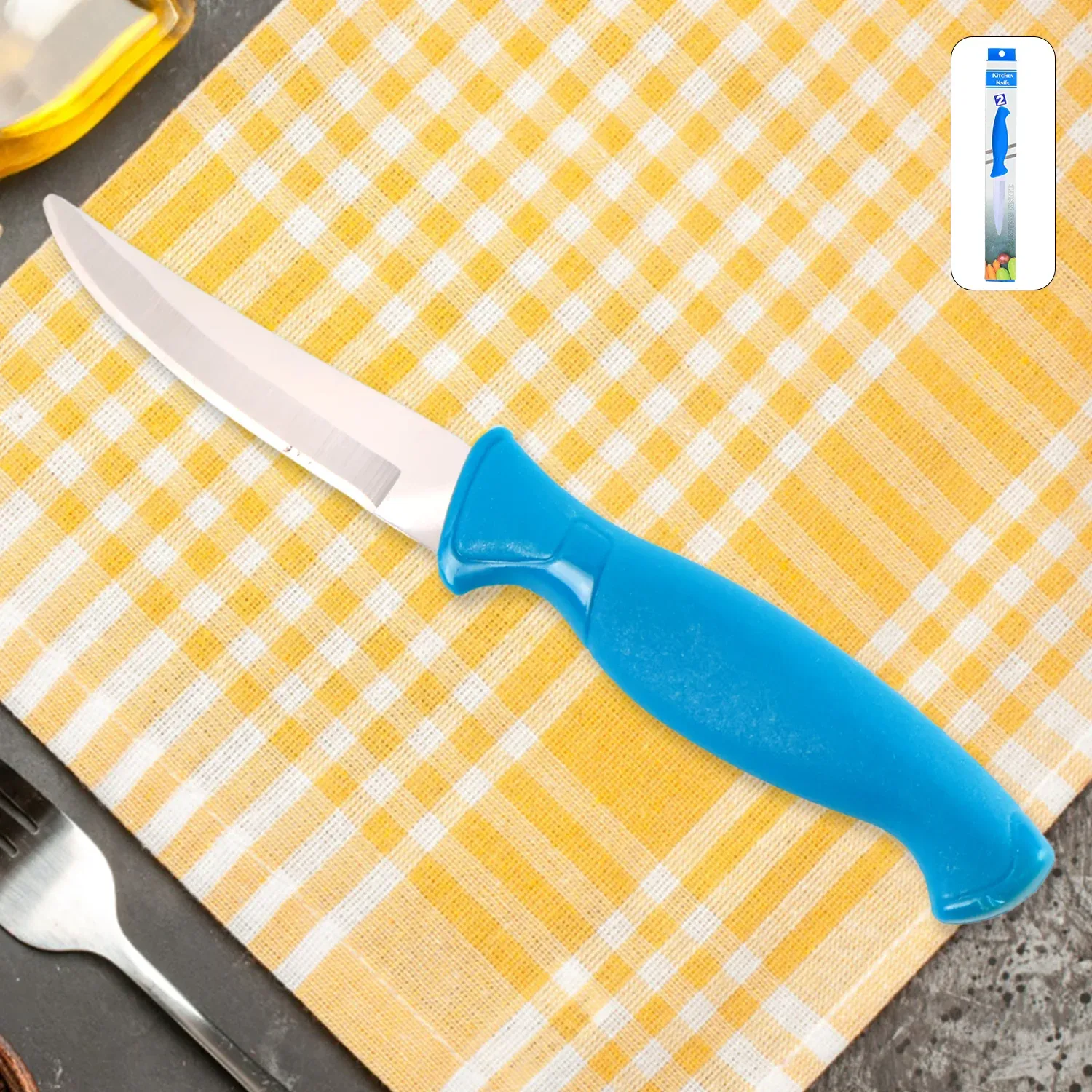 Premium Stainless Steel Kitchen Knife – Sharp & Ergonomic Cutting Tool - Buy Online at Alikart