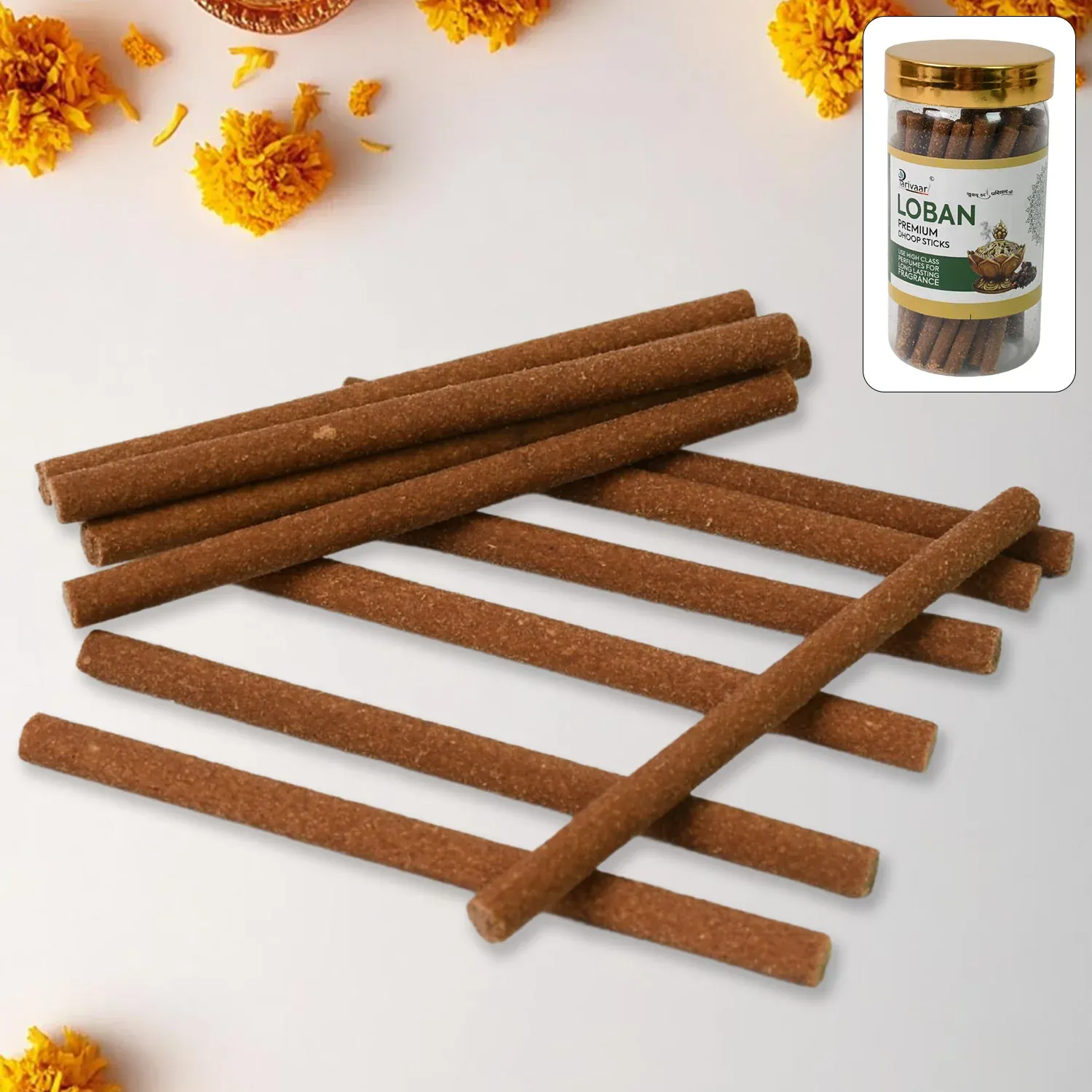 Premium Loban Dhoop Sticks – 100g Traditional Incense for Puja | - Buy Online at Alikart
