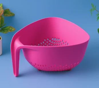 Triangular Kitchen Colander – Ergonomic Handle & Quick Drainage