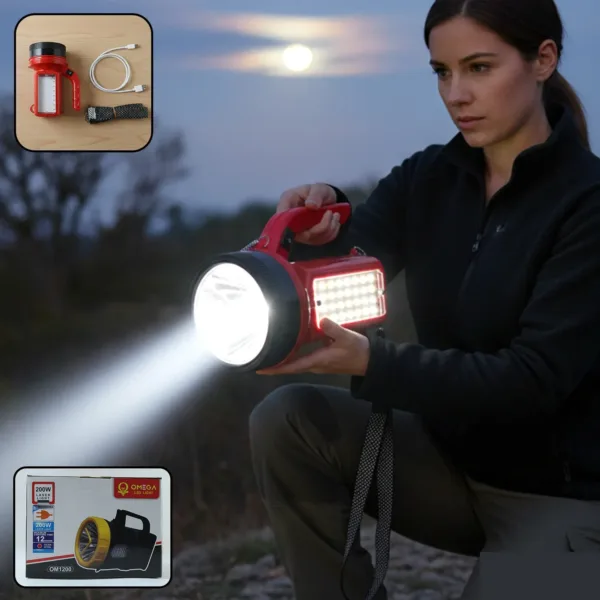 Rechargeable LED Torch – High Power & Emergency Light Panel